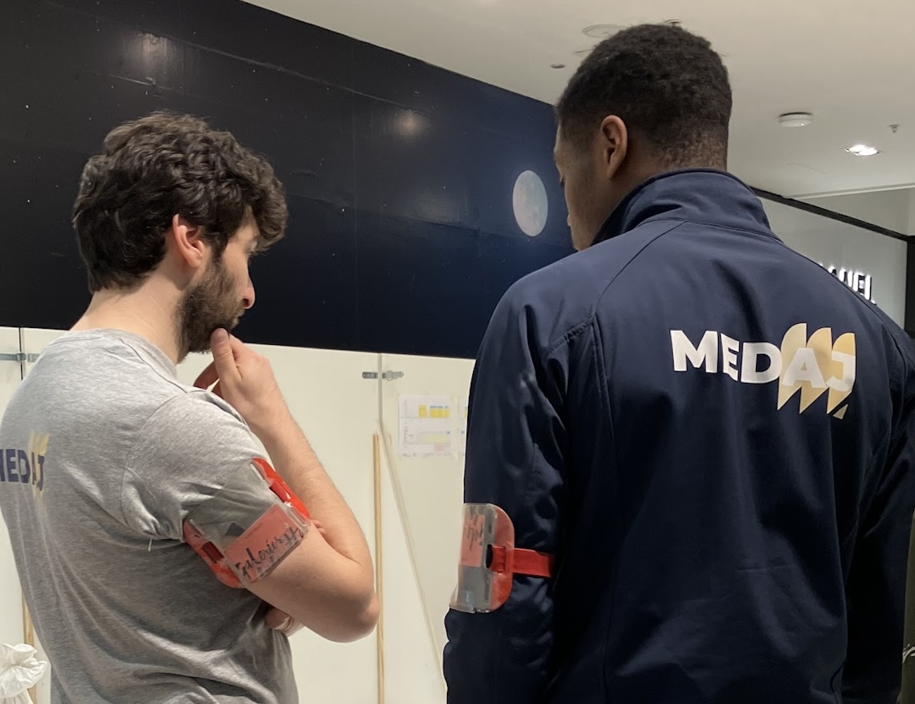 Équipe MEDAJ sur une opération retail